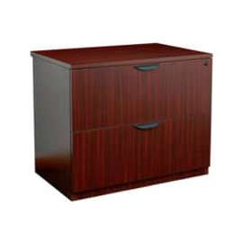 Regency 2 Drawer Lateral File in Mahogany - Manager Series