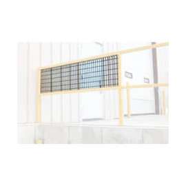 Optional Guard Rail Wire Mesh Bolt-On Kit 120"L