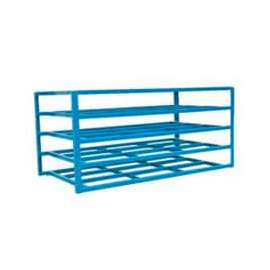 5 Shelf Horizontal Sheet Rack, 10000 Lb. Capacity, Blue
