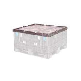 ORBIS CKD3230 BulkPak Folding Bulk Shipping Container Lid - 32"L x 30"W Black