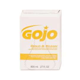 GOJO Antimicrobial Lotion Box Soap 800 mL Refill - 12 Refills/Case 9127 12
