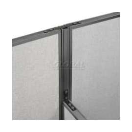 Interion High-Low Three Way Kit For Two 76" High Panel With Cable