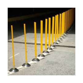Surface Mount Flexible Stake 36" H Yellow