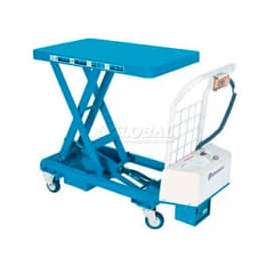 Bishamon MobiLift Battery Powered Scissor Lift Table BX-30B 660 Lb. Capacity