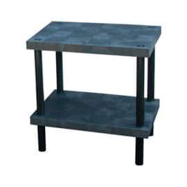 Plastic Workbench w/ Solid Top, 36"W x 24"D, Black