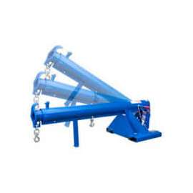 Adjustable Pivoting Forklift Jib Boom Crane, 30" Centers, 4000 Lbs. Capacity