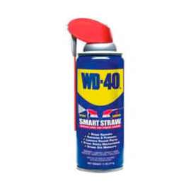 WD-40 Multi-Use Aerosol Lubricant - 11 oz. Smart Straw Aerosol Can - 110078/490040