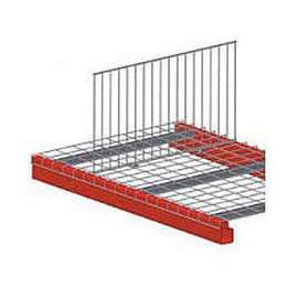 Global Industrial Pallet Rack Wire Deck Divider, 46"D x 18"H