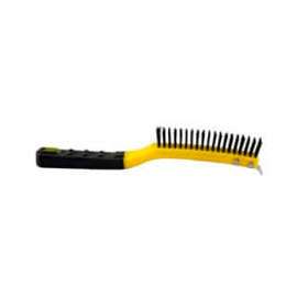 Long Handle Wire Brush W/Scraper - 997015000