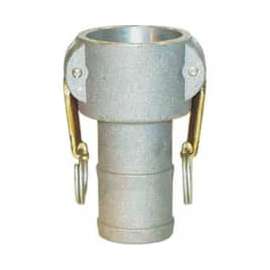 4" Dia. Type C Aluminum Spec Cam and Groove Coupler x Hose Shank