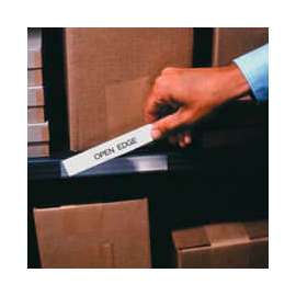 Label Holder, Economy Strips, 1" x 3", Clear (50 pcs/pkg)