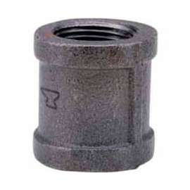 1 In. Black Malleable Coupling 150 PSI Lead Free