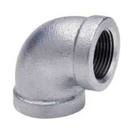 1/2 In Galvanized Malleable 90 Degree Elbow 150 PSI Lead Free