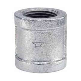 1 In Galvanized Malleable Coupling 150 PSI Lead Free
