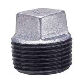 1-1/2 In Galvanized Malleable Cored Plug 150 PSI Lead Free