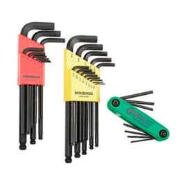 Bondhus 20199 22PC. SAE/Metric Hex Set W/ FREE 8PC. Torx Fold-Up