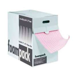 Air Foam Anti Static Dispenser Pack, 12"W x 175'L x 1/8" Thick, Pink