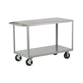 Little Giant Shelf Truck w/2 Shelves, 3600 lb. Capacity, 36"L x 24"W x 36"H, Gray