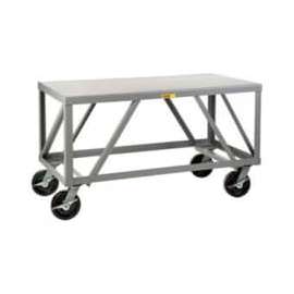 Little Giant Mobile Table, 5000 lb. Capacity, 72"L x 36"W x 34"H, Gray