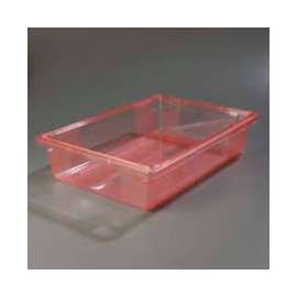 Carlisle Storplus Storage Container, 26"L x 18"W x 6"H, Red