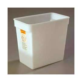 Carlisle Storplus Container, 14-3/16"L x 8-5/16"W x 12-3/4"H, White
