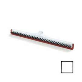 Red Double Rubber Squeegee W/Bristles 18" - White - 36781800
