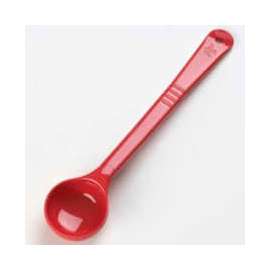 Carlisle 396005 - Solid Measure Miser Spoon, Long Handle 2. Oz., Red