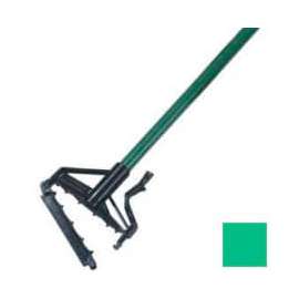 Carlisle Sparta Spectrum Quik-Release Fiberglass Mop Handle 60"L / 1"D-Green - 4166409