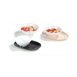 Carlisle 4373702 - Footed Serving Bowl 24 Oz., White
