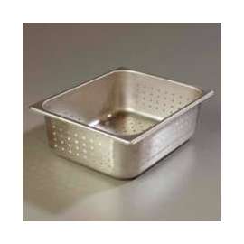 Carlisle 607124P - Durapan Light Gauge One-Half Size Perforated Pan 10-3/8" x 12-3/4" x 4.5" Deep