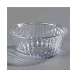 Carlisle 084507 - Fluted Ramekin 4.5 Oz., Clear