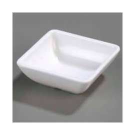 Carlisle 086002 - Square Ramekin 2 Oz., 1-1/2" x 1-3/16", White