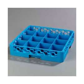 Carlisle RC1614 - Opticlean 16-Compartment Cup Rack, Blue
