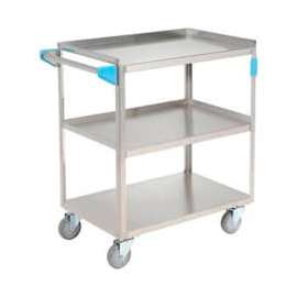 Carlisle Steel Utility Cart, 300 lb. Capacity, 27"L x 18"W x 33-3/8"H
