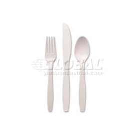 Dixie DXEKH217, Knives, Plastic, White, 1000/Carton