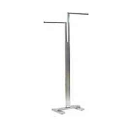 2-Way Rack with Adjustable Arms - Satin Chrome