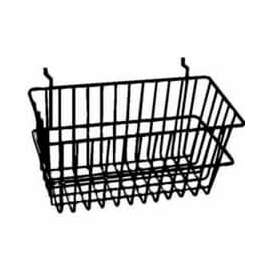 12"W X 6"D X 6"H Narrow Basket - Semi-Gloss White