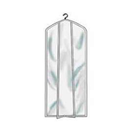 72"L X 24"W, 2 Gauge Vinyl W/ Closed Bottom - Crystal Clear