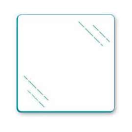 Tempered Glass For Cubbies - 12"W x 12"H