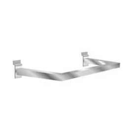 U-Shaped Rectangular Tubing Hangrail - Matte Black