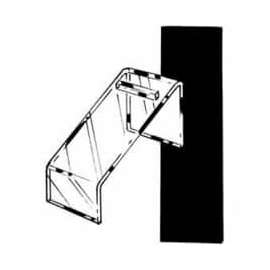 Economy Style 7"L Shoe Riser - Clear
