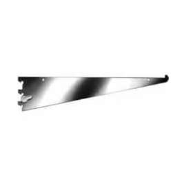 10" Shelf Bracket W/ Nylon Stabilizer - Chrome