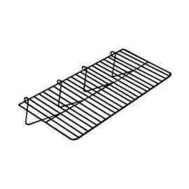 12"D X 23-1/2"W Straight Shelf - Epoxy Chrome