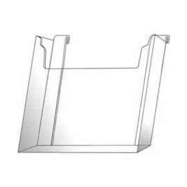 8-1/2"W X 11"H Acrylic Gridwall Literature Holder - Clear
