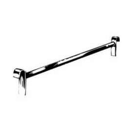 48" Straight 1-1/4" Round Tubing Hangrail - Chrome