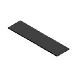 14" X 48" Melamine Shelf - Black