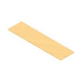 14" X 48" Melamine Shelf - Maple