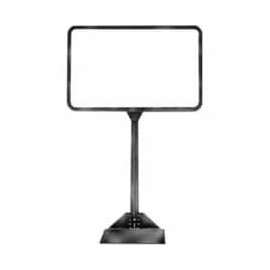 11"W X 7"H Sign Holder W/ Shovel Base - Chrome