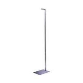 Adjustable Notched Costumer - Satin Chrome