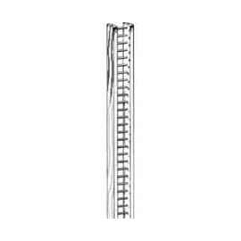 87-1/2"H Mirage Basic Mini-Ladder Post - Matte Black